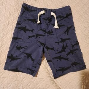 Boys sharks shorts size 8